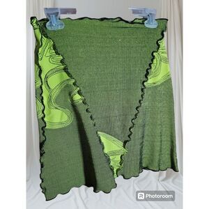 Haystacks Skirt Neon Green/Black Size‎ One Size  (OS 373)